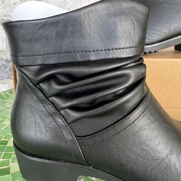 Cliffs by White Mountain Booties - Durbon BLACK/SMOOTH 7 Wide - Picture 4 of 10